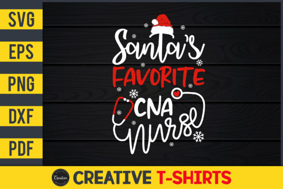 A Designer's Take on the Santa's Favorite CNA Nurse Design