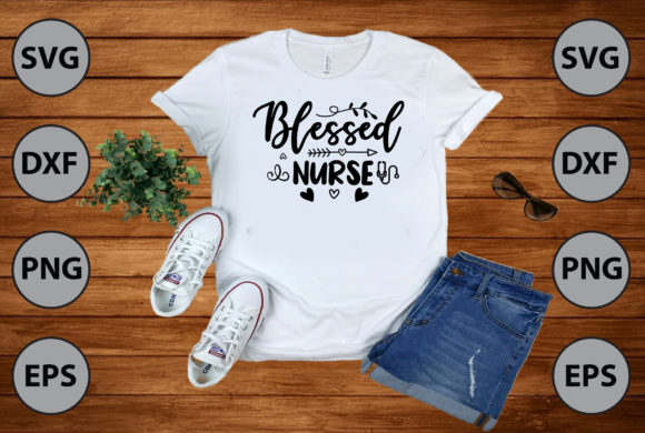 Blessed Nurse Svg Cut File: A Versatile Design for Embroidery