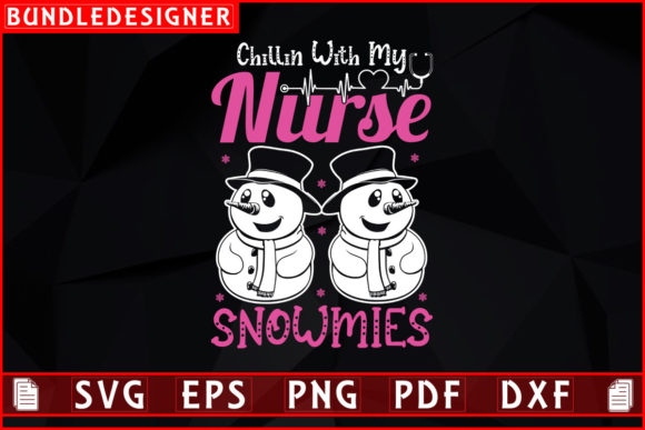 Chillin with My Nurse: A Versatile Embroidery Design