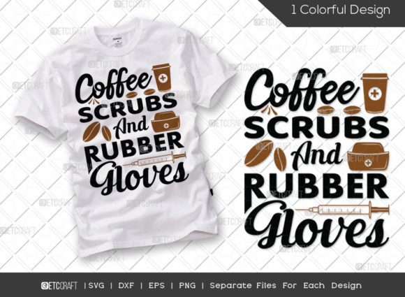 Coffee Scrubs and Rubber Gloves SVG Cut: A Design Review