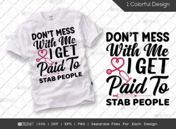 Don't Mess with Me: A Bold Embroidery Design