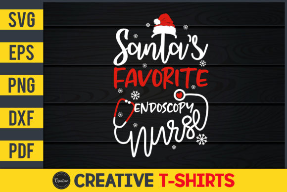 Evaluating Santa's Favorite Endoscopy Nurse for Embroidery