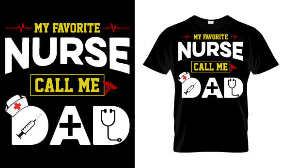 My Favorite Nurse T-Shirt Design Review