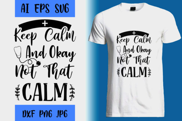 Nurse SVG Design for Calm and Humor