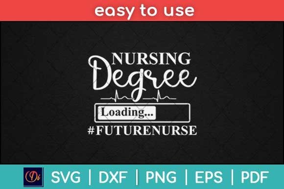 Nursing Degree Loading Future Nurse Svg