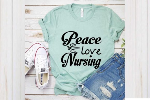 Peace Love Nursing: A Stylish Embroidery Design
