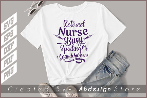Retired Nurse Spoiling Grandchildren Design Review