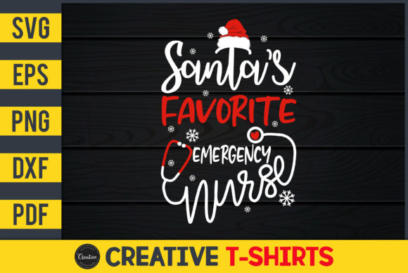 Santa's Favorite Emergency Nurse Design Review
