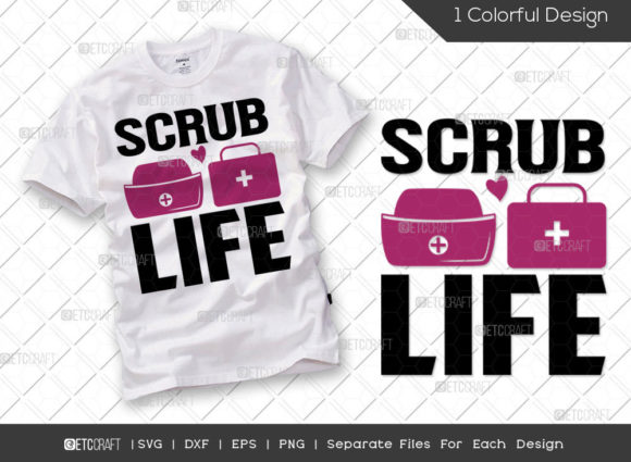 Scrub Life: A Design for Real Embroidered Projects